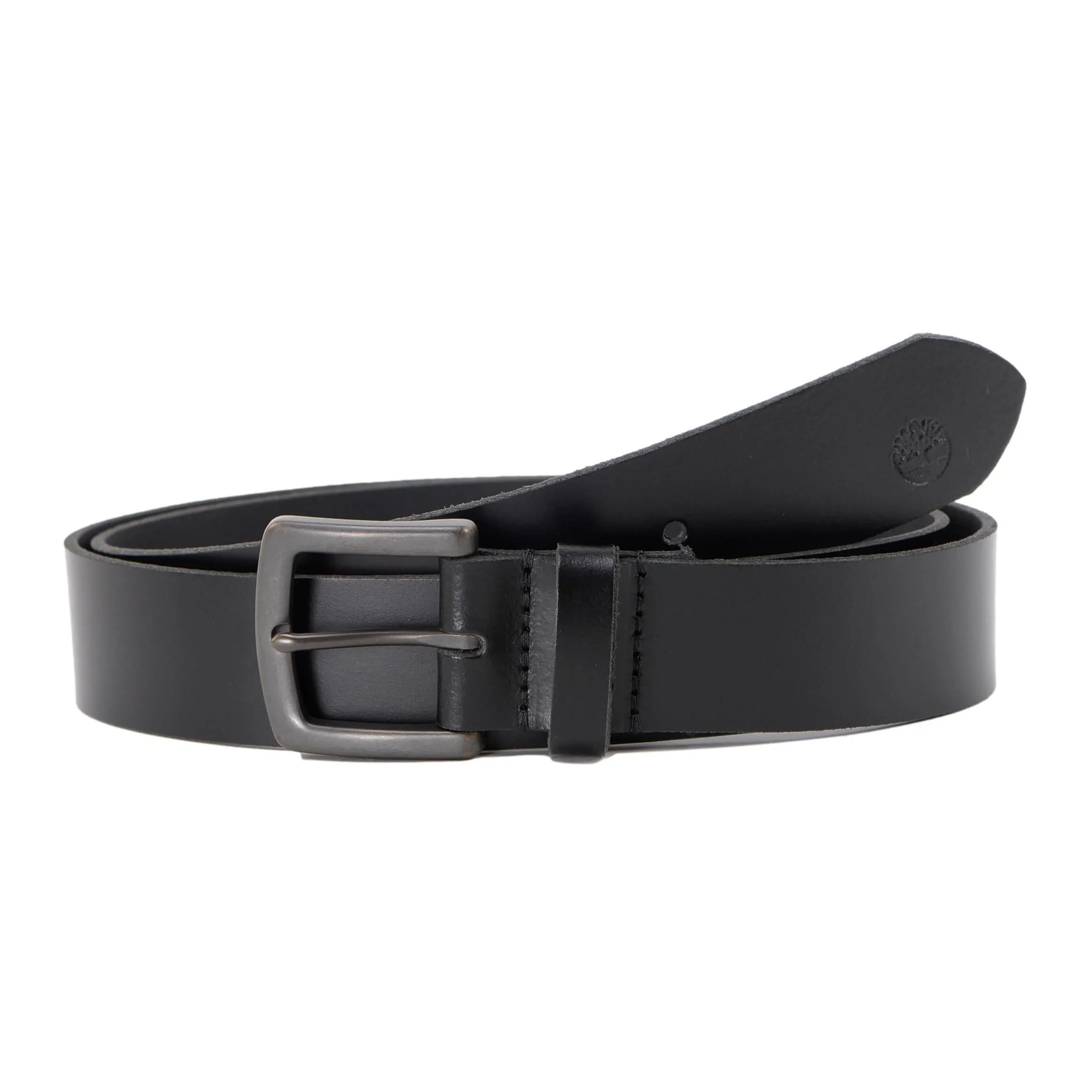 Timberland Men's 35MM Wide Jean Genuine Leather Belt