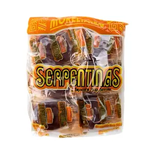 Moreliates Serpentina (24 Count) Tamarind Flavored Fruit Rolls, Mexican Candy, Dulces Mexicanos, Sweet, Spicy, Snack, Soft, Chili Sugar