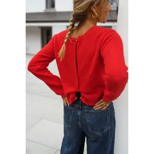 Red Adel Sweater