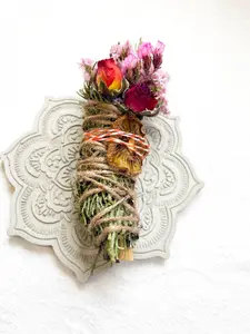 Cement Smudging Tray for your Altar Space
