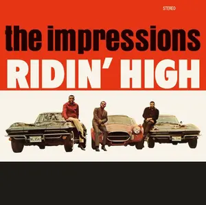 The Impressions - Ridin' High  [VINYL RECORD - LP]
