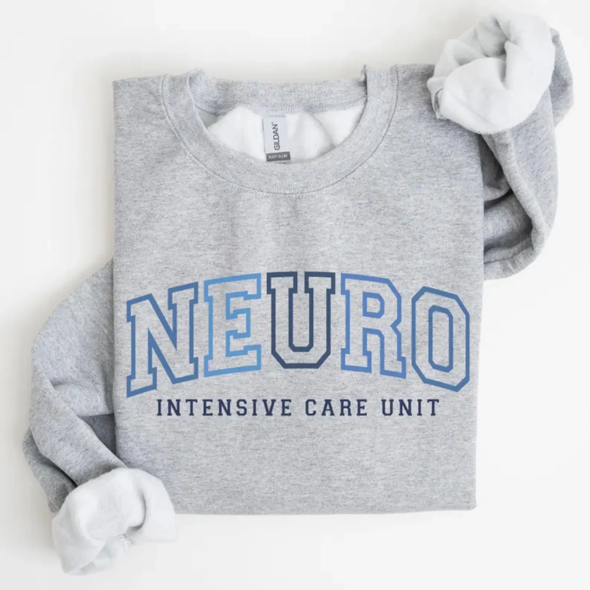 Neuro ICU Sweatshirt, Neuro Intensive Care Unit, Neurological ICU Tech, Neuro ICU Team Sweatshirt, Neuro Nurse Physical Therapist Doctor