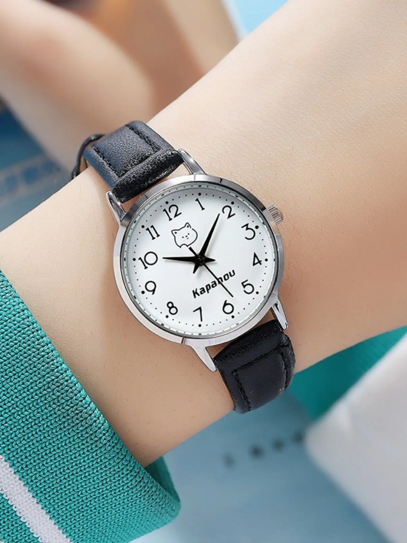 New Fashion Simple Watch for Women, Casual Watch, High School Students' Stylish Wristwatch, Small Cute Quartz Analog Watch, Wearable Wristwatch, Elegant and Compact Design