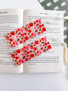 Fall Bookish Bookmark