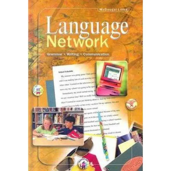 USED Book - Language Network: Student Edition Grade 6 2001 by MCDOUGAL LITTEL (Hardcover) - english