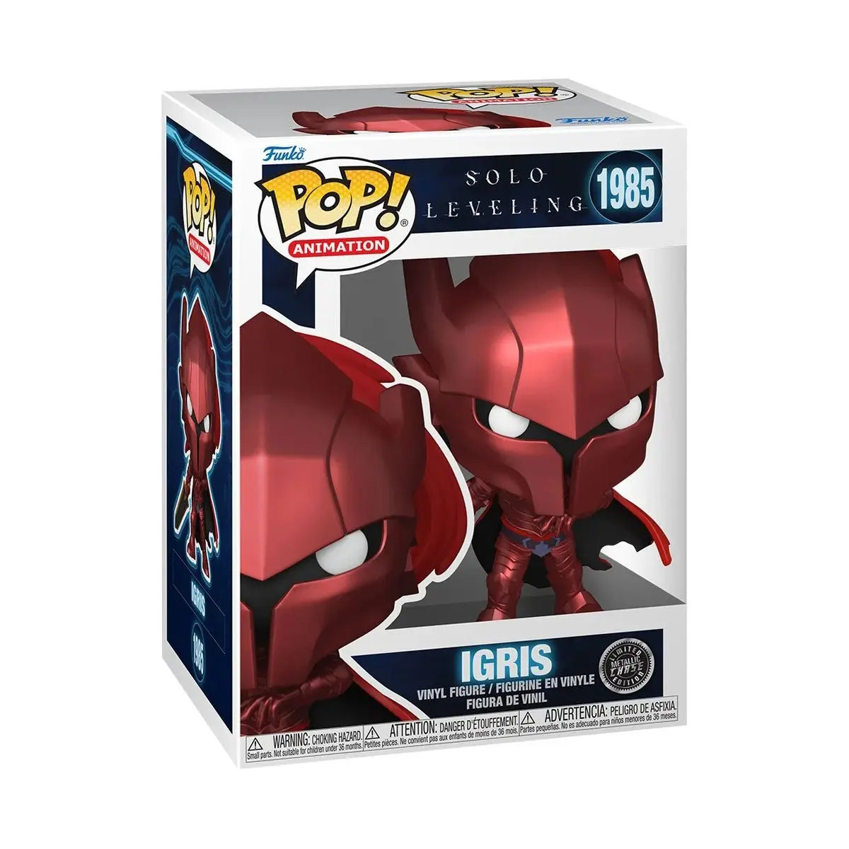 Solo Leveling Igris Funko #1985 Metallic Chase