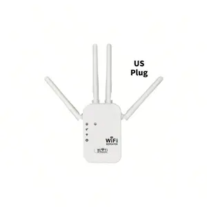 300Mbps WiFi Extender, Dual Band 5G WiFi Repeater, Wireless Internet WiFi Relay, Signal Enhancer for Home Office