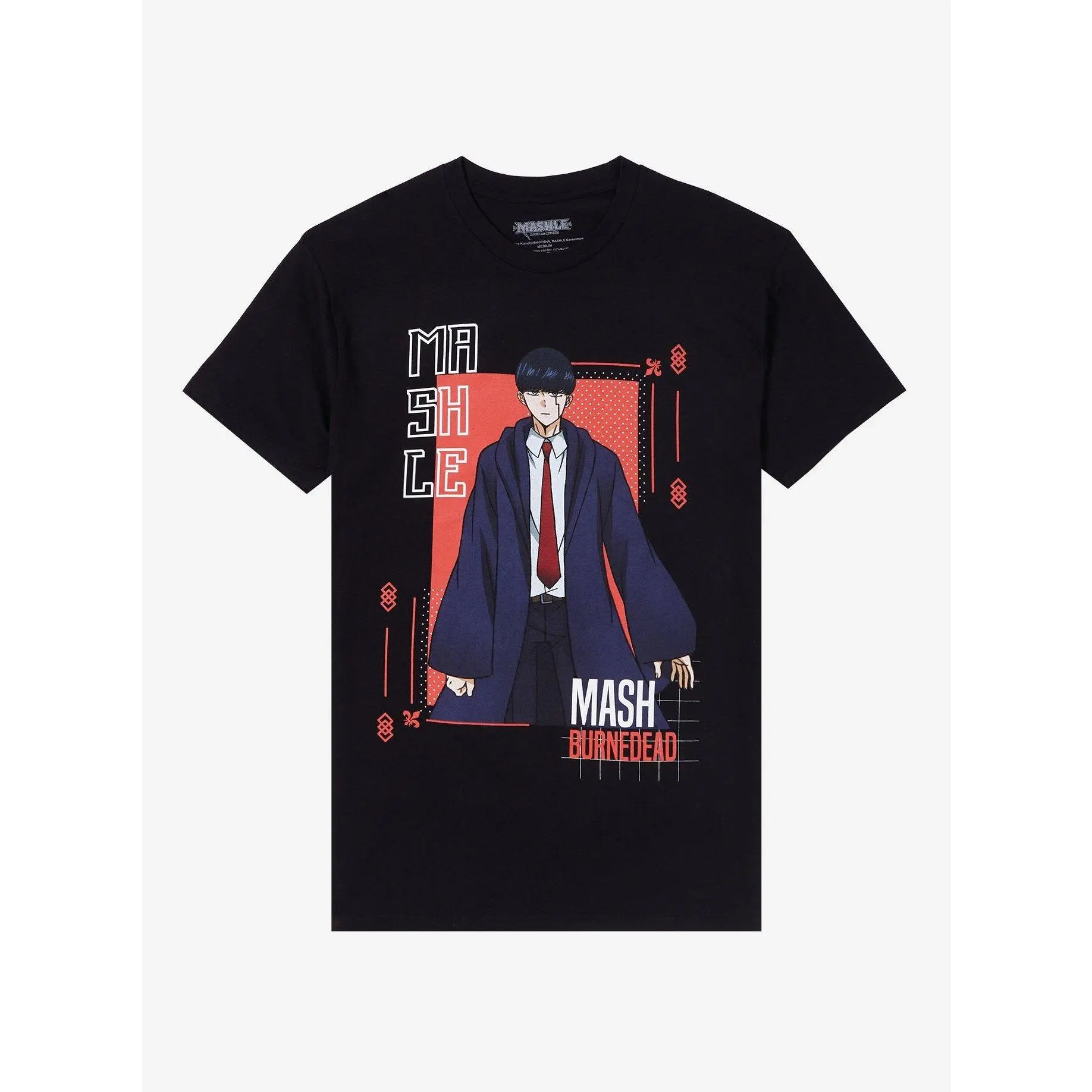 Mashle Magic And Muscles Mash Red T-Shirt