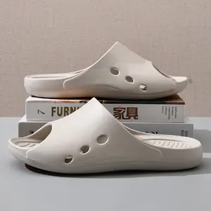 Brand Bdhjydb Men's Heavy-Soled Slippers - Slip-Resistant Odorless Breathable Summer Suitable for /Outdoor Use, Sole & Upper, Two-Way Wear Cushioning Slippers