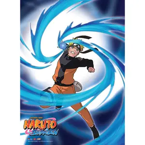 Naruto Shippuden - Naruto Uzumaki Rasengan Wall Scroll