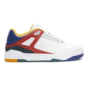 PUMA Mens Slipstream New Heritage Lace Up Sneakers Shoes Casual - White
