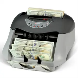 Cassida Tiger Bill Counter - Entry-Level Commercial Bill Counter with UV & Magnetic Ink Detection for Efficient Counting up to 1300 Bills Per Minute