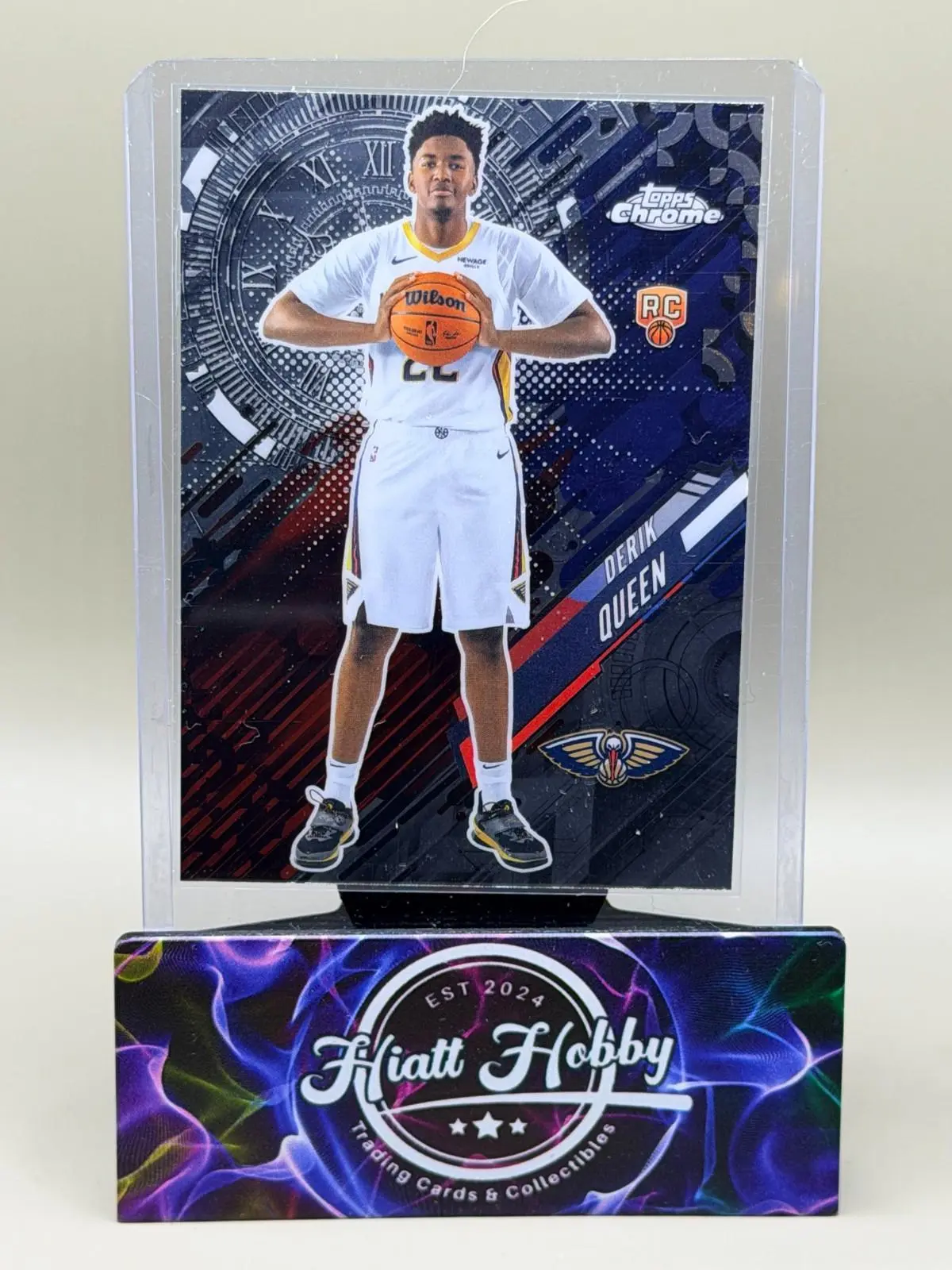 2025-26 Topps Chrome - Derik Queen #GT-25 - Go Time (RC)