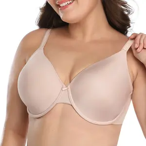 Plus Size Wireless Support Bra for Women – Full Coverage Comfortable Lift Bra, Soft Everyday Bra 95C–95J