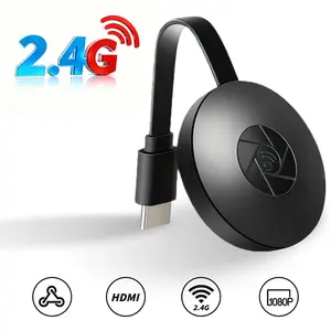 1080P Wireless HDMI Screen Mirroring Dongle, Mirroring Transmission, TV Screen Mirroring Device Supporting AirPlay and Miracast, Plug and Play, TV Screen Mirroring Adapter, Wireless HDMI Transmitter and Receiver