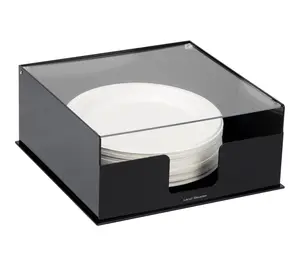 Mind Reader Paper Plate Covered Dispenser Holder Mind Reader Paper Plate Covered Dispenser Holder