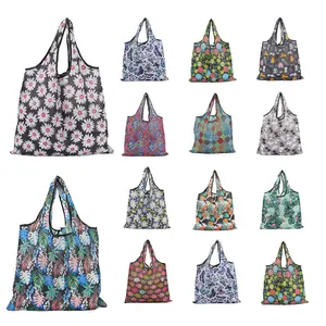 1PCS Large Foldable Reusable Grocery Bags - Foldable Grocery Bags - Lightweight, Recyclable And Reusable Shopping Bags - Waterproof, Packable Tote Bags That Come In Fine Grocery Bags
