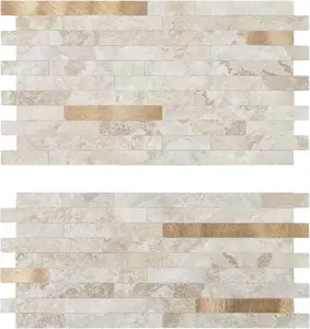 20 Sheets Peel and Stick Backsplash PVC Wall Tile,for Kitchen Backsplash