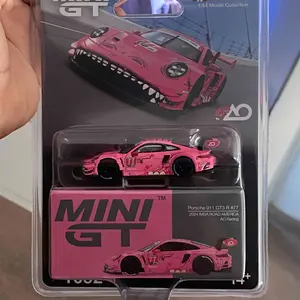 Mini GT 1:64 Porsche 911 GT3 R #77 AO Racing 2024 IMSA Road