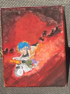 Ride or Die with her (Marie & Double D) 8x10” Canvas Art