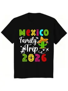 Unisex Casual Short Sleeve Tee, Soft Fabric & Fitted Design, Perfect for All Seasons, Asymmetrical Pattern, No Zipper or Collar
