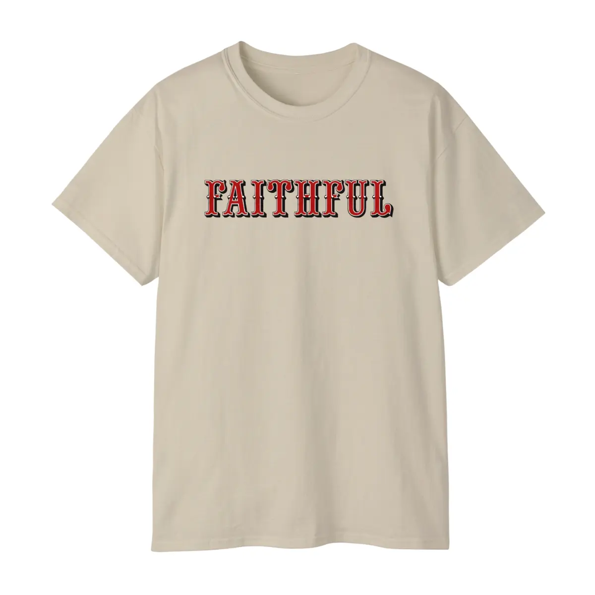San Francisco Faithful Gold T-Shirt, Football Fan Graphic Tee, Game Day Sports Shirt, Casual Streetwear Short Sleeve Top for Men and Women