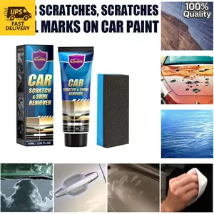 Car Scratch Repair Cream – Care Refurbishment Paint Buffing Paste Use 🚗
