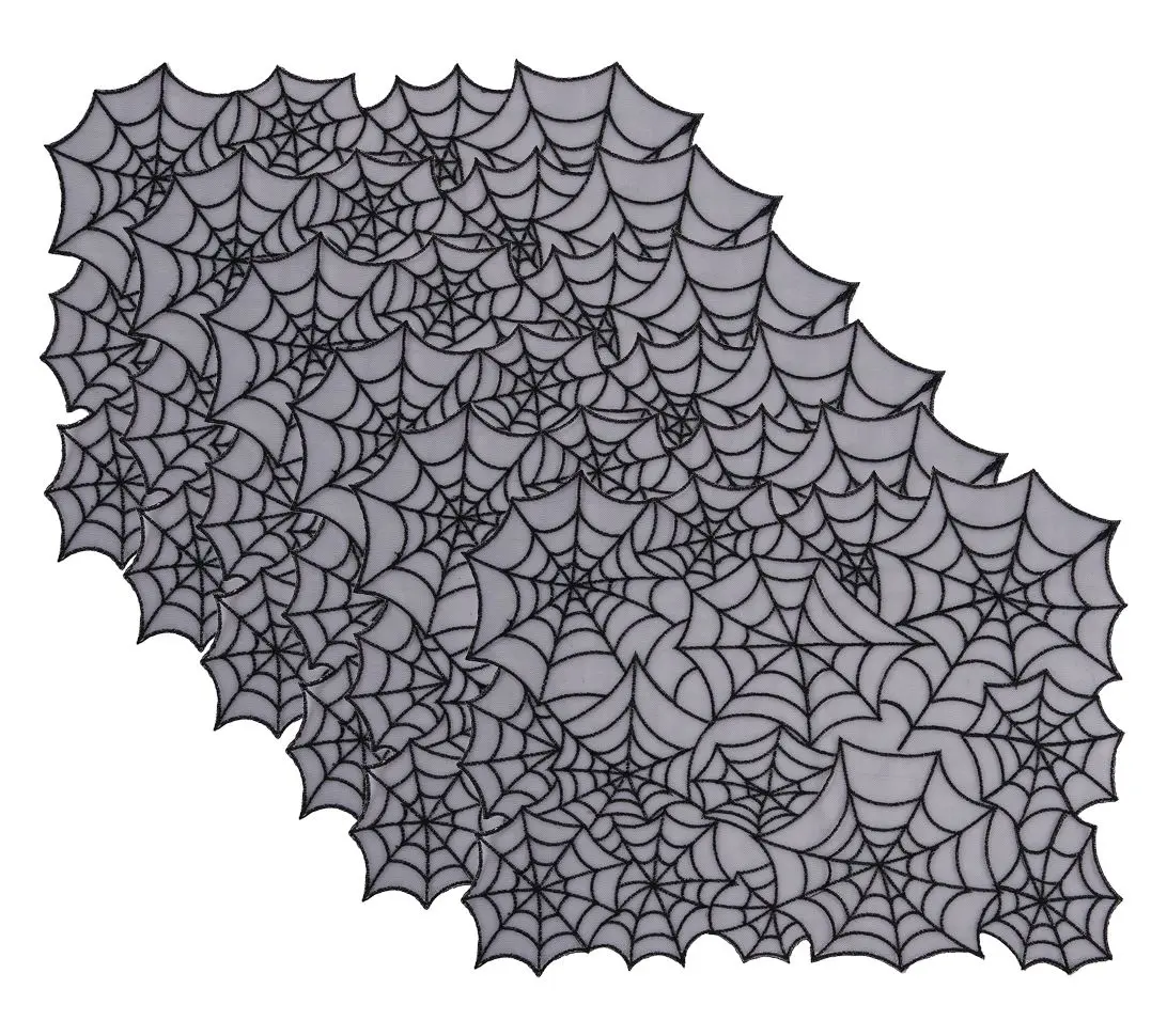 Spider Web Placemat Set of 6 by Valerie