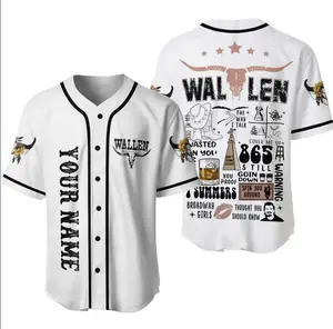 Wallen Still The Problem Tour 2026 Baseball Jersey