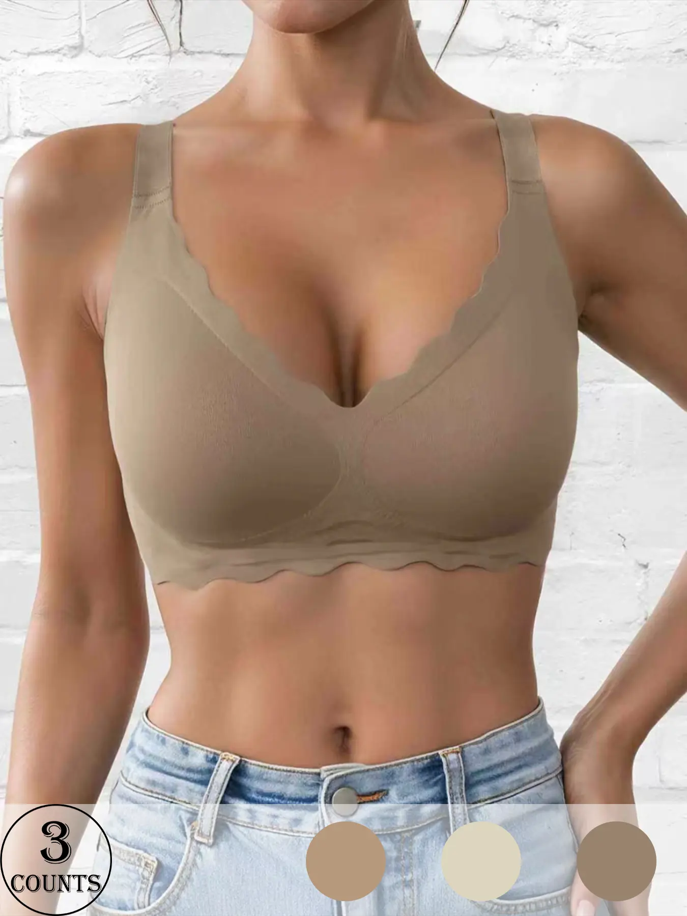 khaki + apricot + tan