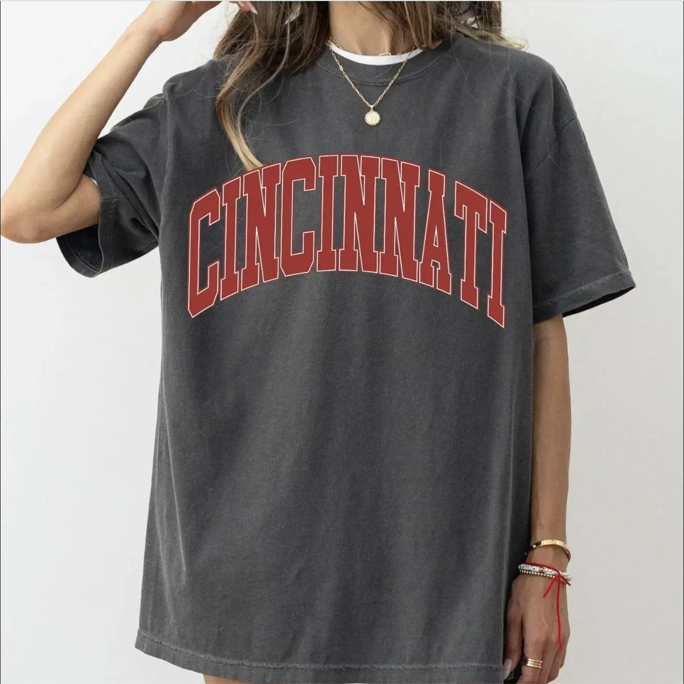Comfort Colors Cincinnati T-shirt, Game Day Football, Vintage Cincinnati Basketball, Gift For Men, For Women