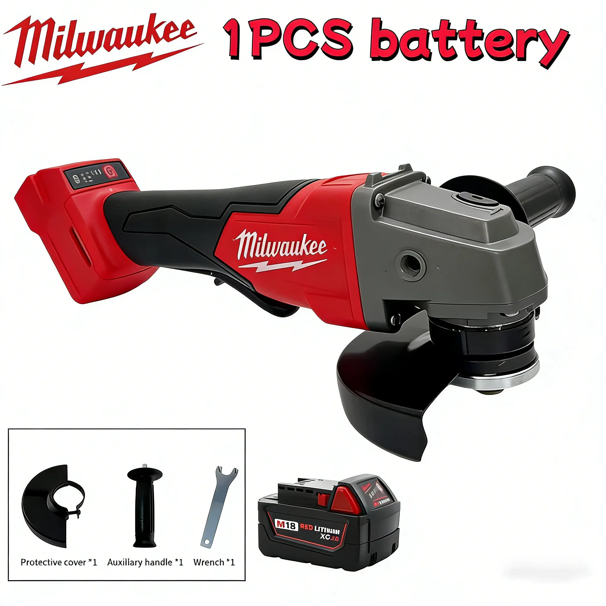 UNLEASH THE BEAST – Milwaukee Cordless Angle Grinder with High-Efficiency Brushless Motor#milwaukeetools  #cordlessanglegrinder  #anglegrinder  #unleashthebeast  #brushlessmotor compact impact wrench toolkit