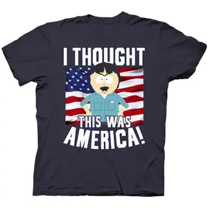 South Park Cartoon TV Series Men’s Short Sleeve T-Shirts Officially Licensed Cotton Fabric