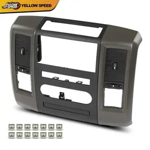 Radio Dashboard Bezel Dash Trim Panel NEW Fit For 2009-2012 Dodge Ram 1500 2500