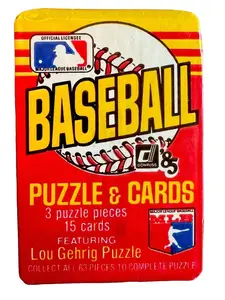 1985 Donruss Baseball Unopened Wax Pack