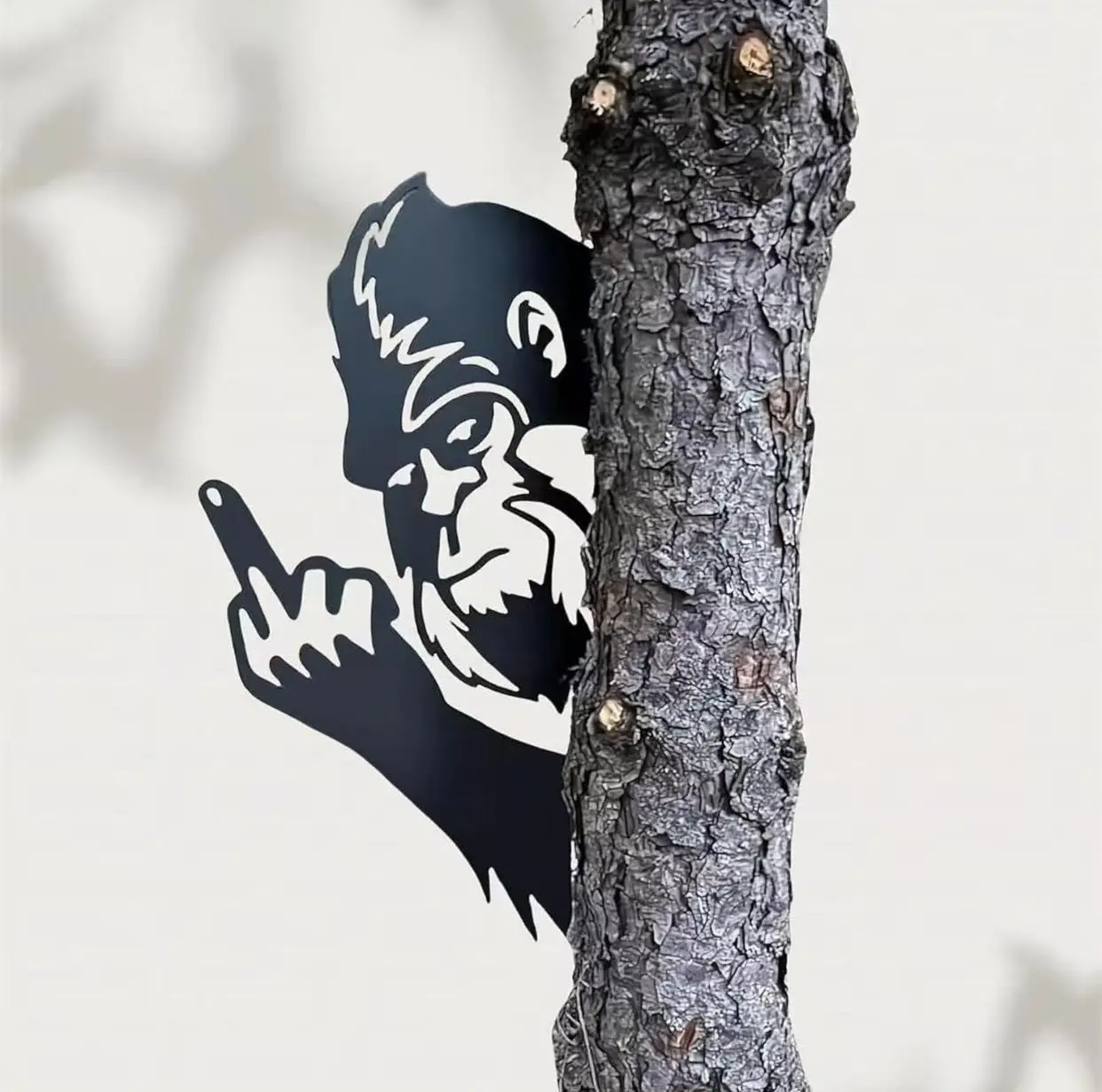 Flip Sasquatch, Peek-a-boo Bigfoot, Metal Peek-a-boo Flip Sasquatch, Peek-a-boo Bigfoot, Garden Decorations Peek-a-boo Bigfoot Outdoor Decorations Humorous Decorations