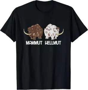Mammut Hellmut Stone Age Elephant Dinosaur Species Dinosaur T-Shirt