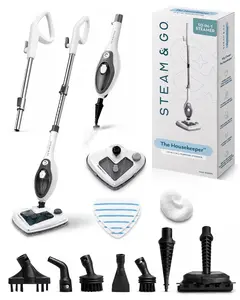 The Housekeeper™ 10-IN-1 ALL-PURPOSE STEAMER The Housekeeper™ 10-IN-1 ALL-PURPOSE STEAMER