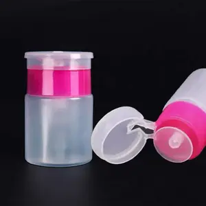 Nail Polish Remover Container, Nail Art Remover, Nail Glue Cleaner Empty Bottle, Manicure Tool, Capacity 60ML, Pe Material, No Ca Prop 65 Warning, Nail Products
