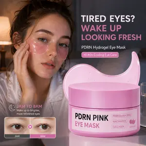 Korean PDRN Eye Mask – Hydrating Hydrogel Under Eye Patches for Dark Circles & Dry Under Eyes Hydrogel Eye Masks