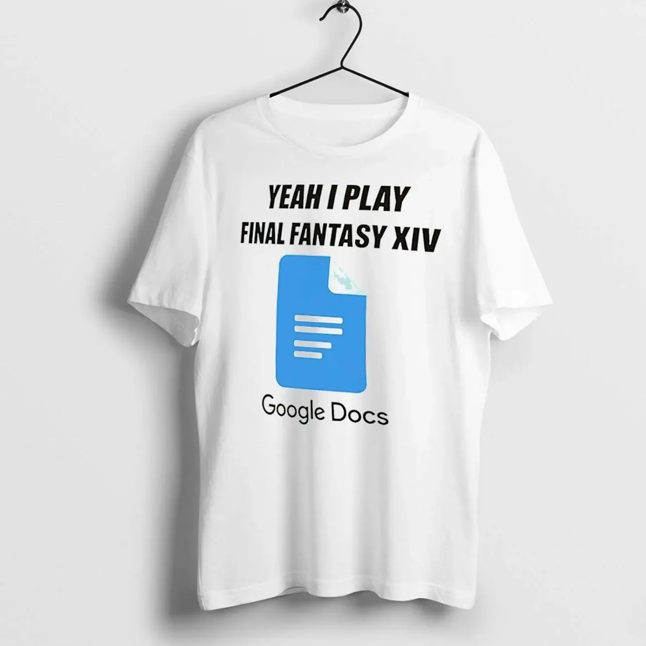 Yeah I Play Final Fantasy Xiv Google Docs Tee Premium T Shirt Sweatshirt Hoodie 4L4