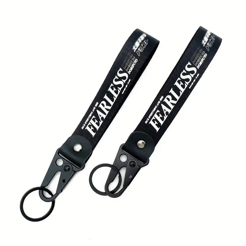 Car Keychain, Multipurpose Slogan-style Car Key Holder, Keychain for Car Key, Motorcycle Key, Universal Car Accessories
