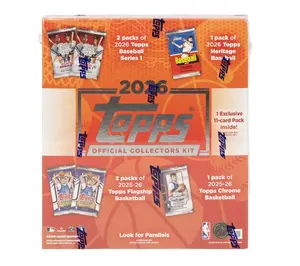 2026 Topps MLB x NBA Official Collector Kit Box