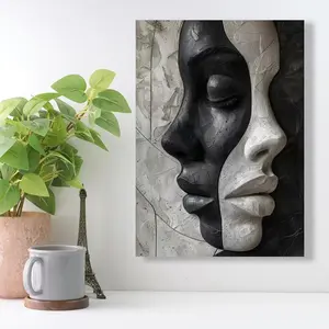Women Print Modern Art Home Wall Decor, 1 Count Home Decoration Hanging Picture, Wall Poster for Living Room, Bedroom, Cafe, Kitchen & Restaurants Decor