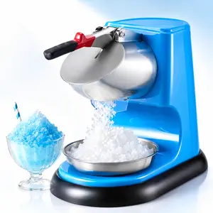 Shaved Ice Machine for Home & Party, Electric Snow Cone Maker 220LBS/H Ice Crusher for Cold Drinks & Summer Treats