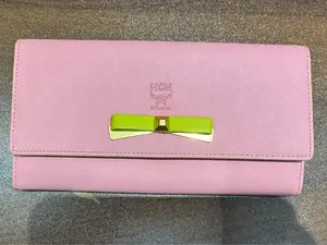 Pre-owned MCM canvas Mini Bags wallet