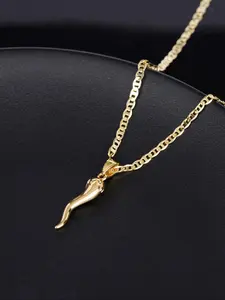 Fashion Chili Pepper Design Pendant Necklace, Charms Necklace, Fashion Jewelry for Party, Daily Clothing Decor, Trendy All-match & Exquisite Jewelry for Gift