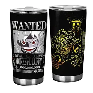 Tumbler Anime 0nepeice LufyY Gear 5 1 Graphic Drinkware