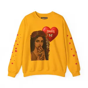 396815 LOVE FREQUENCY Unisex Heavy Blend™ Crewneck Sweatshirt