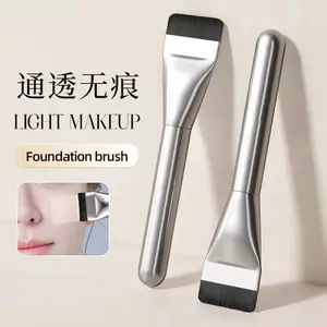 Wake straight line foundation make-up brush does not eat powder foundation make-up brush flat head makeup brush novice magic no trace 55 foundation make-up brush